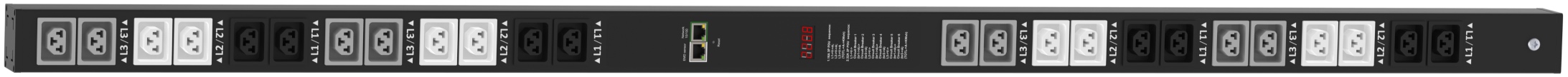 

Блок розеток (PDU) RakTek RTP3E1636, 1U, кол-во розеток:36 (36xC13/36xC19), 16А, черный, кабель питания 3 м (RTP3E1636), RTP3E1636