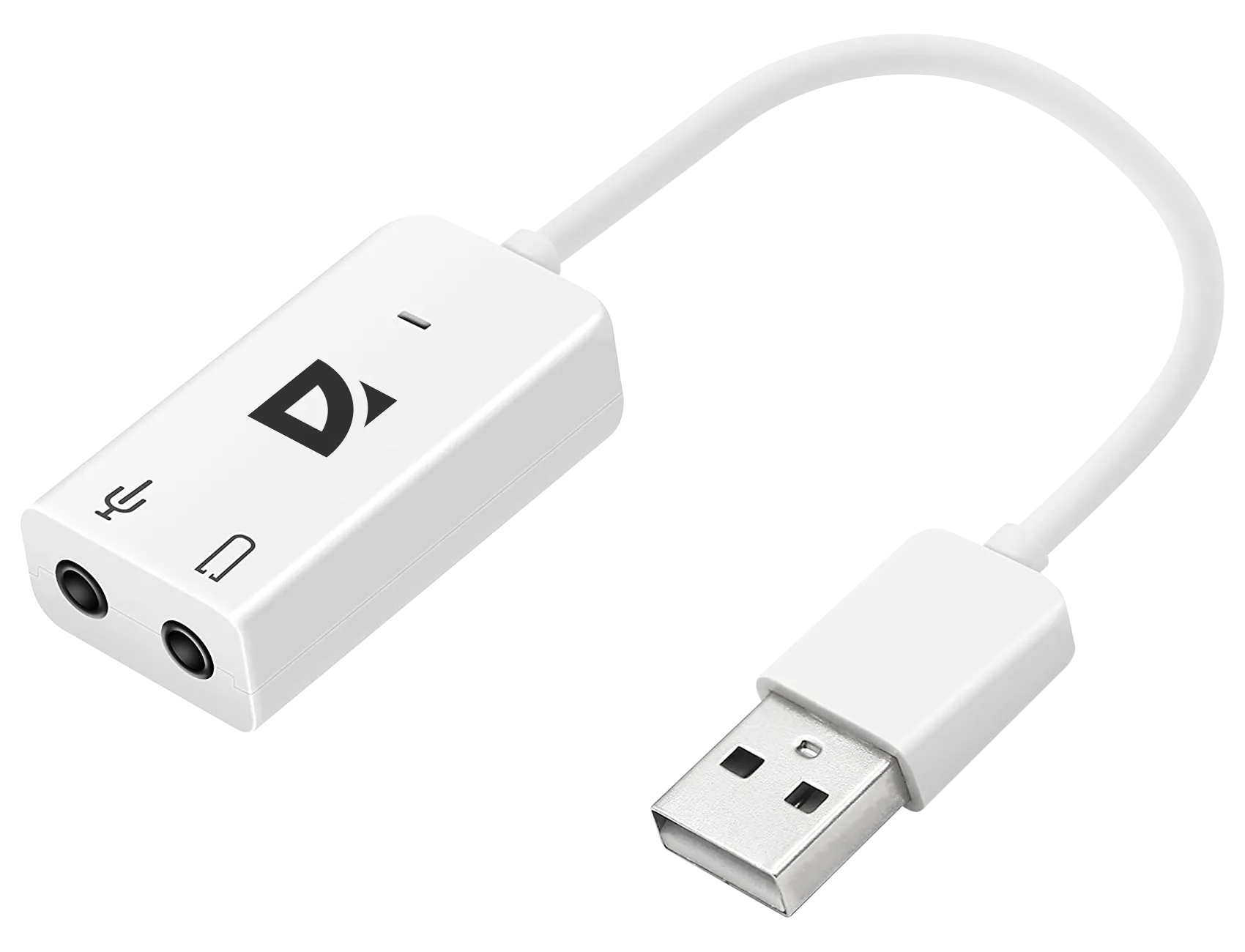 

Звуковая карта внешняя Defender Audio USB, 2.0, USB, Retail (63002), Audio USB