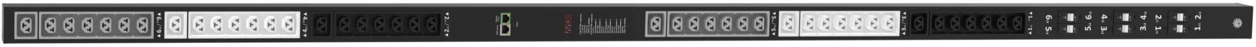 

Блок розеток (PDU) RakTek RTP3E3242, 1U, кол-во розеток:42 (42xC13/42xC19), 16А, черный, кабель питания 3 м (RTP3E3242), RTP3E3242