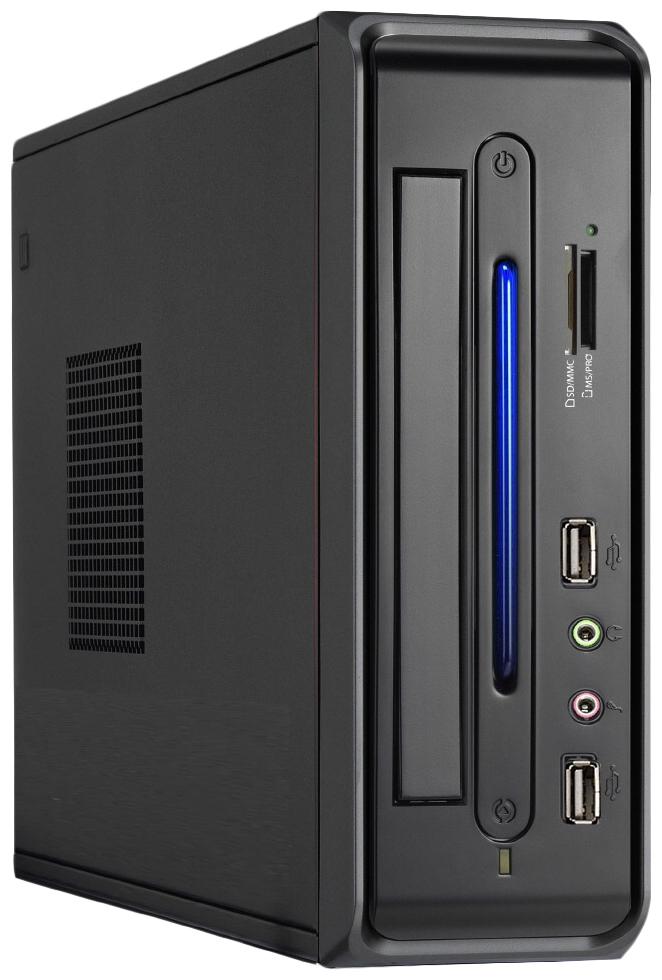 Корпус LinkWorld LC-820-01B, Mini-ITX, Slim-Desktop, черный, 65 Вт