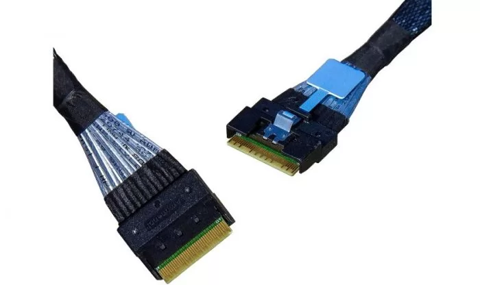 

Кабель SuperMicro CBL-MCIO-1270L4, MCIOx8 (STR) - SlimSAS LP x8 STR, 70 см, черный (CBL-MCIO-1270L4), CBL-MCIO-1270L4