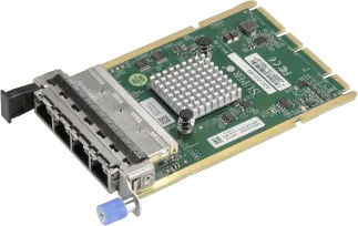 

Сетевая карта Supermicro AOC-AG-i4M, 4xRJ-45, 1 Гб/с, AIOM, Bulk (AOC-AG-i4M), AOC-AG-i4M