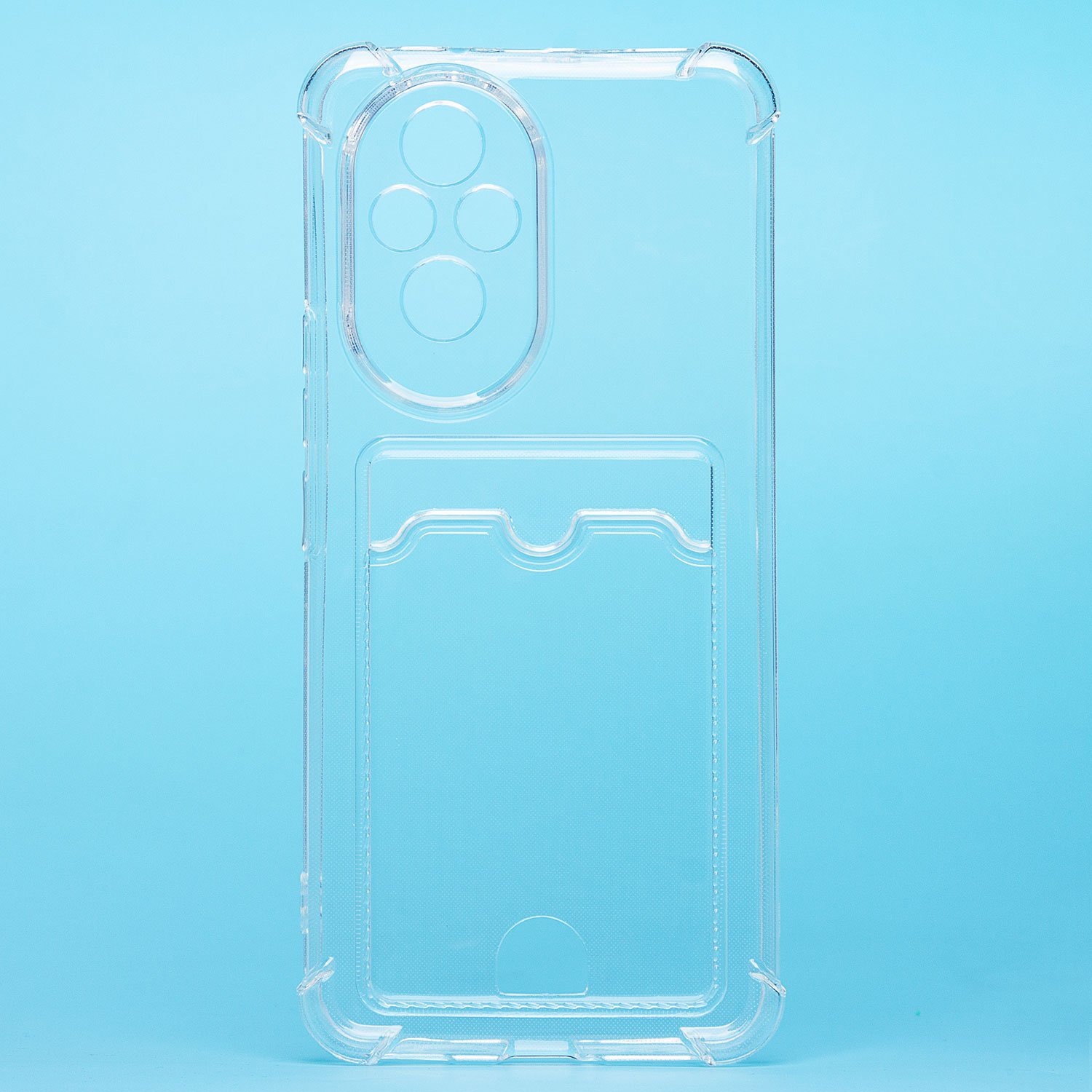 

Чехол-накладка Activ SC276 с картхолдером для смартфона HONOR 200, силикон, прозрачный (233703)