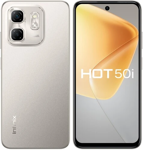 

Смартфон Infinix HOT 50i, 6.78" 1600x720 IPS, MediaTek Helio G81, 4Gb RAM, 128Gb, 3G/4G, NFC, Wi-Fi, BT, 2xCam, 2-Sim, 5000 мА⋅ч, USB Type-C, Android 14, серый, HOT 50i