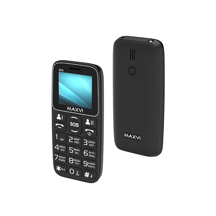 Мобильный телефон MAXVI P110 черный