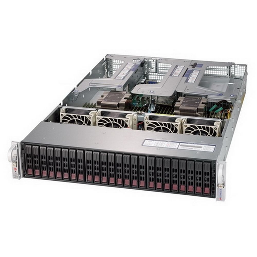

Серверная платформа SuperMicro SYS-2029U-TR4, 2xSocket3647, 24xDDR4, 24x2.5 HDD HS, 4xGLAN, Redundant 2x1000 Вт, 2U (PIO-2029U-TR4-FT019), SYS-2029U-TR4
