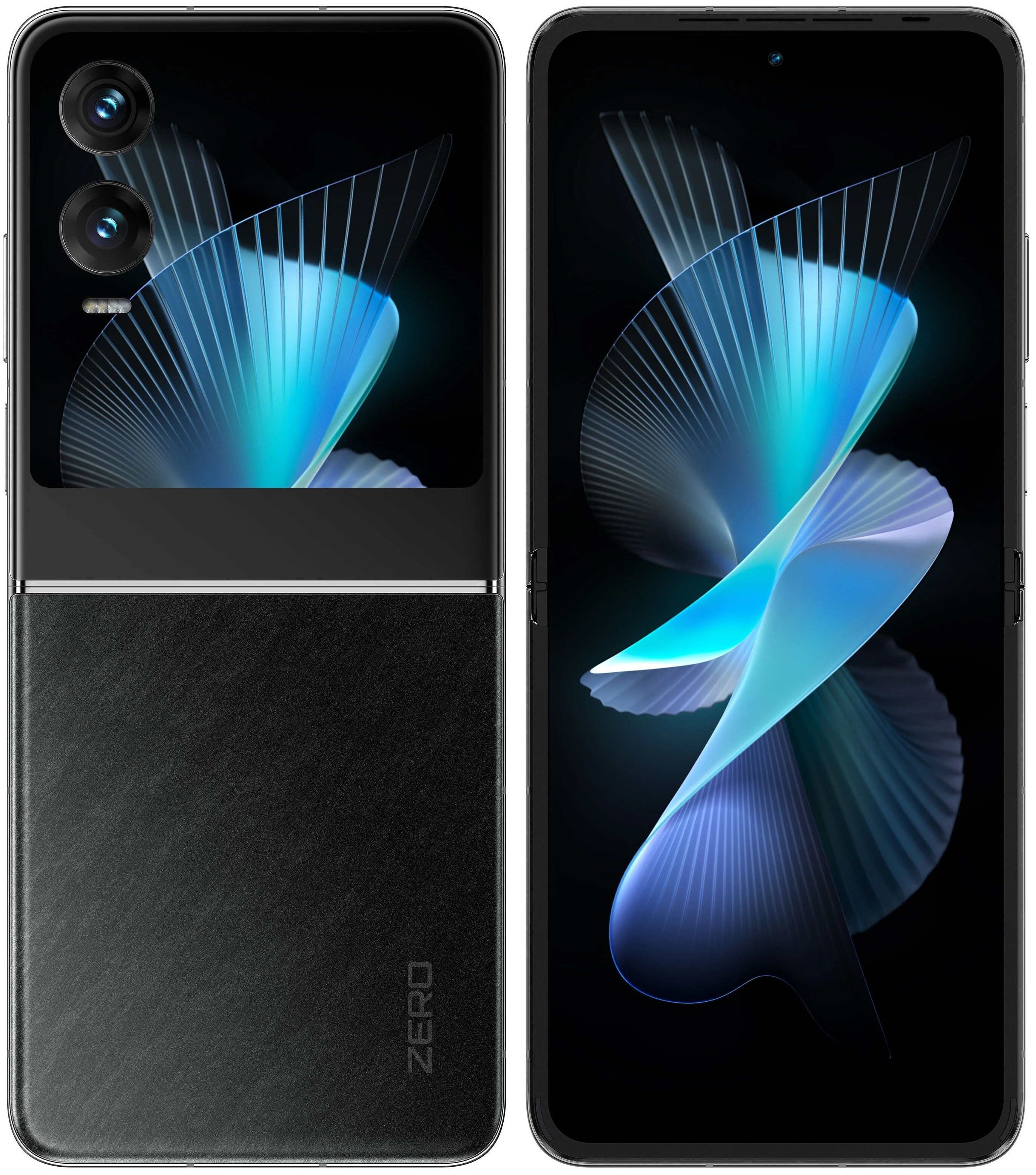 

Смартфон Infinix ZERO Flip, 6.9" 2640x1080 AMOLED, MediaTek Dimensity 8020, 8Gb RAM, 512Gb, 3G/4G/5G, NFC, Wi-Fi, BT, 2xCam, 2-Sim, 4.72 А·ч, USB Type-C, Android 14, черный, ZERO Flip