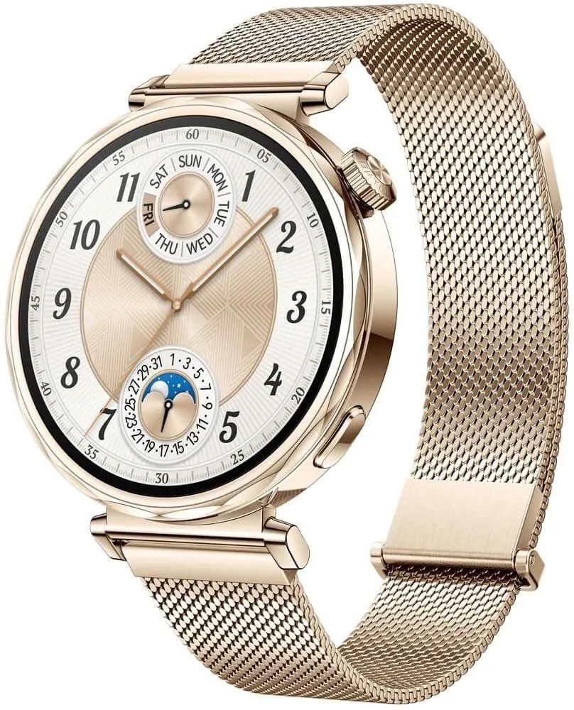

Смарт-часы Huawei Watch GT 5, 1.32" Amoled, золотистый (55020DGX), Watch GT 5