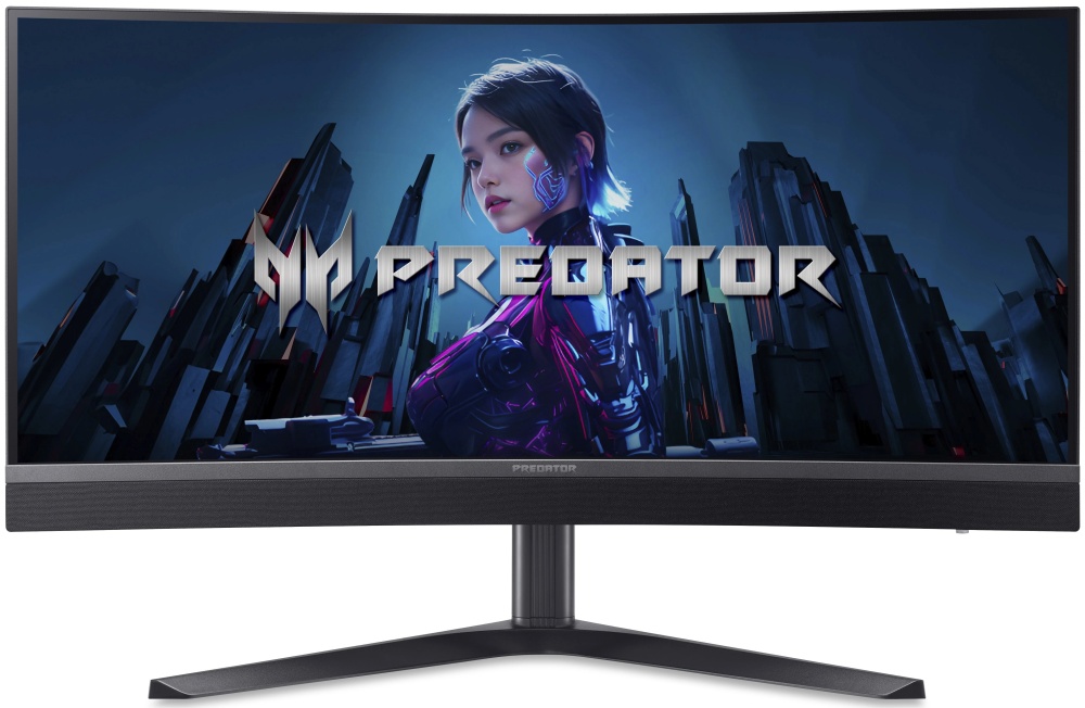 

Монитор 34" Acer Predator X34V3bmiiphuzx VA, изогнутый, 3440x1440 (21:9), 1000кд/м2, 180 Гц, 1 мс, 178°/178°, HDMI, DisplayPort, USB Type-C, USB-Hub, черный (UM.CXXEE.301), X34V3bmiiphuzx