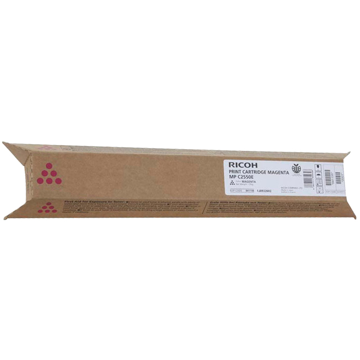 

Картридж лазерный Ricoh MP C2550E/841198/842059/842471, пурпурный, 5500 страниц, оригинальный для Ricoh Aficio MP C2030/C2530/C2050/C2550/C2051/C2551, MP C2550E