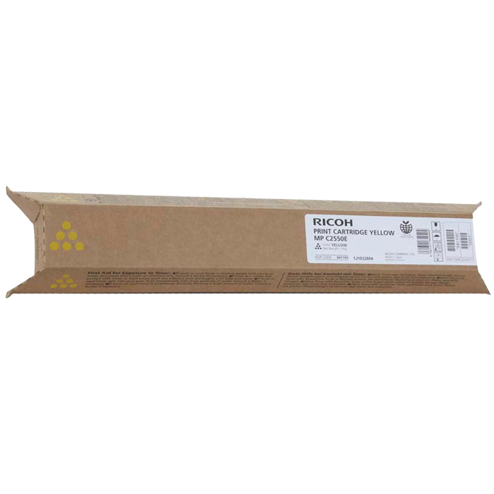 Картридж лазерный Ricoh MPC 2550EY/841199, желтый