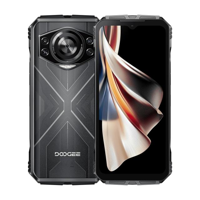 

Смартфон DOOGEE S cyber, 6.58" 1612x720 IPS, Unisoc Tiger T606, 8Gb RAM, 256Gb, 3G/4G, NFC, Wi-Fi, BT, 2xCam, 2-Sim, 10.8 А·ч, USB Type-C, Android 14, серебристый (DOO-SCYBER-8256MIS), S cyber