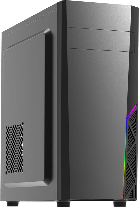 Корпус Zalman T8, ATX, Midi-Tower, USB 3.0, RGB подсветка, черный, без БП