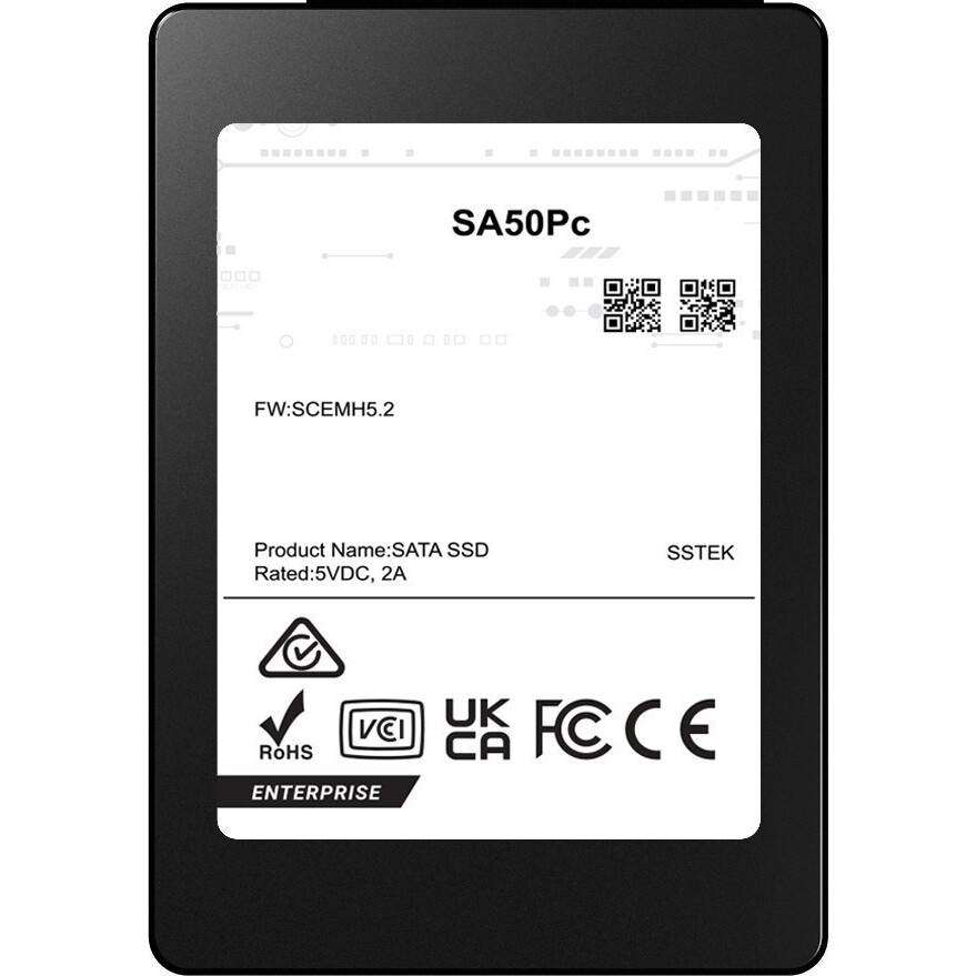 Твердотельный накопитель (SSD) Phison SA50Pc 1.92Tb, 2.5", SATA3 (S1201K001T92P022T3000)