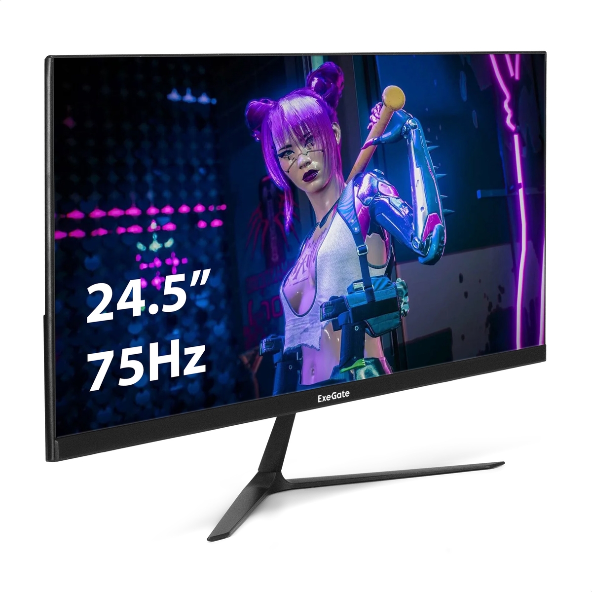 Монитор 24.5" ExeGate SmartView EH1500A черный