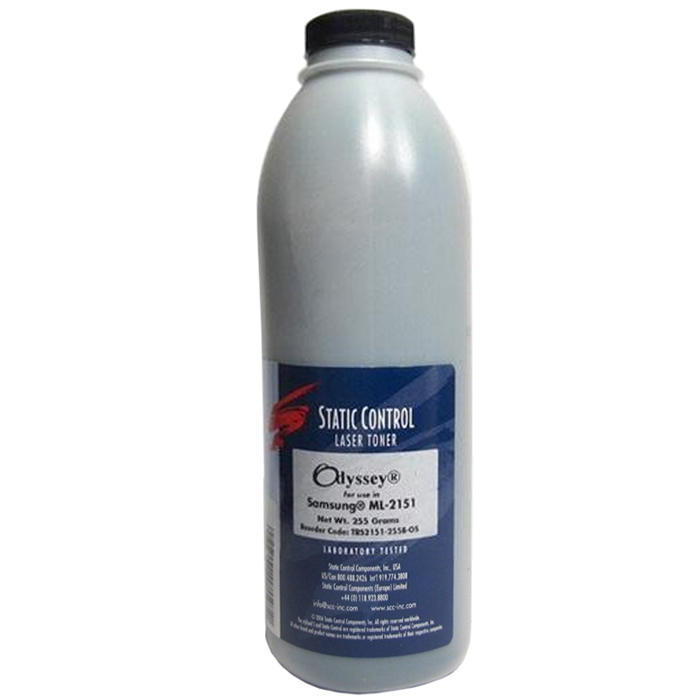 

Тонер Static Control TRS2151-255B-OS, банка 255г, черный, совместимый, для Samsung ML-2150 / 2151 / 2152, TRS2151-255B-OS