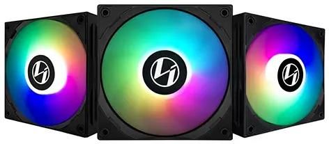 

Комплект вентиляторов Lian Li ST120 ARGB, 120 мм, 1900rpm, 32 дБ, 4-pin PWM, 3шт, ARGB (G99.12ST3B.00), ST120 ARGB