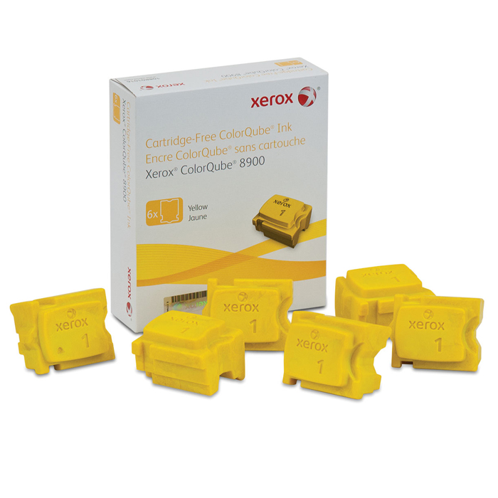 Твердые чернила Xerox 108R01024, желтый, оригинальные, для Xerox ColorQube 8800