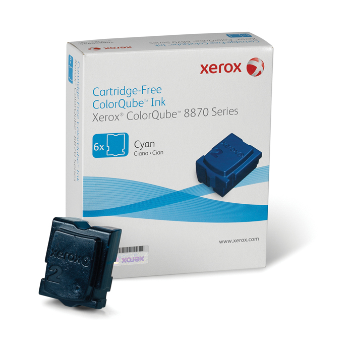 

Твердые чернила Xerox 108R00958, голубой, оригинальные, для Xerox ColorQube 8880 / 8870, 108R00958