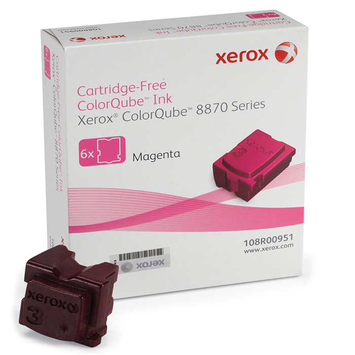 

Твердые чернила Xerox 108R00959, пурпурный, оригинальные, для Xerox ColorQube 8880 / 8870, 108R00959