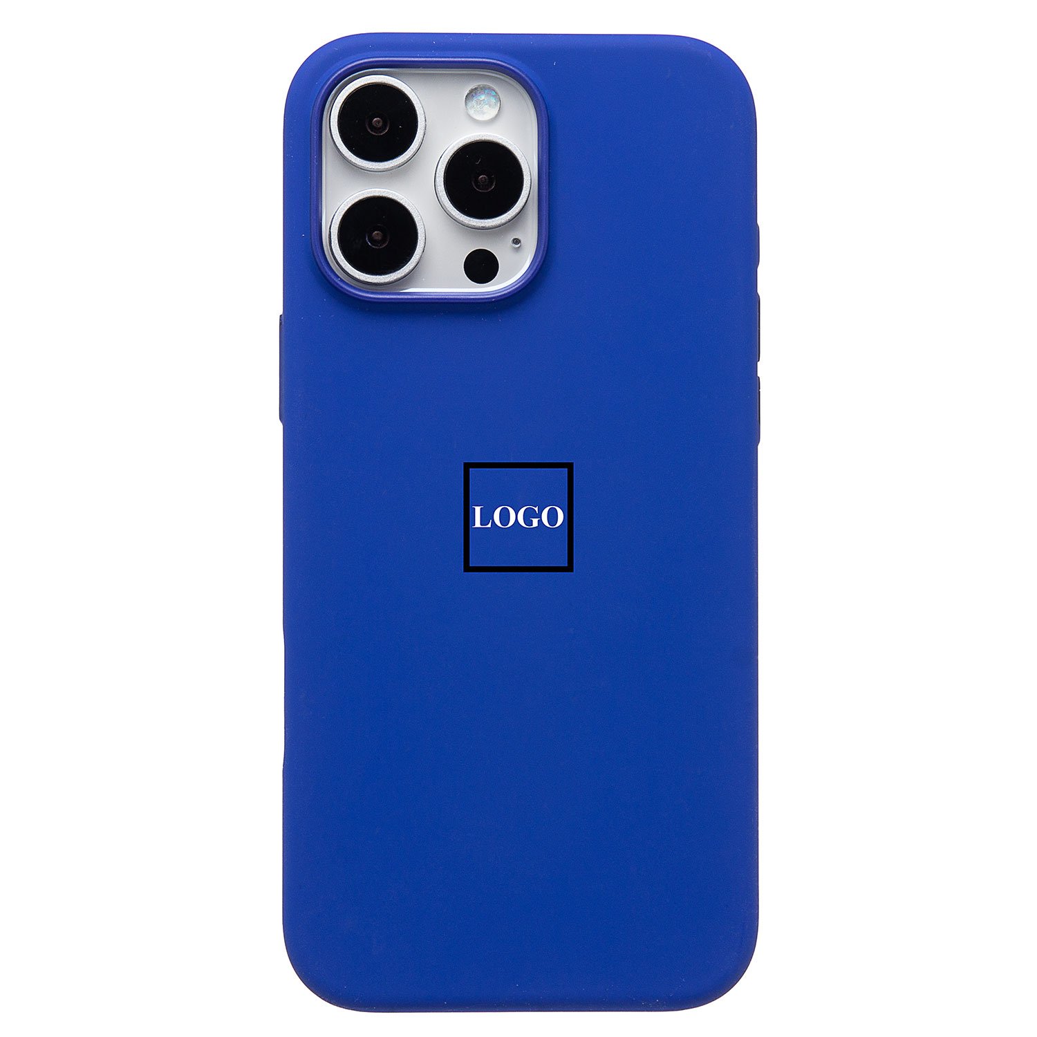Чехол-накладка ORG Silicone Case SafeMag с анимацией для смартфона Apple iPhone 16 Pro Max, синий
