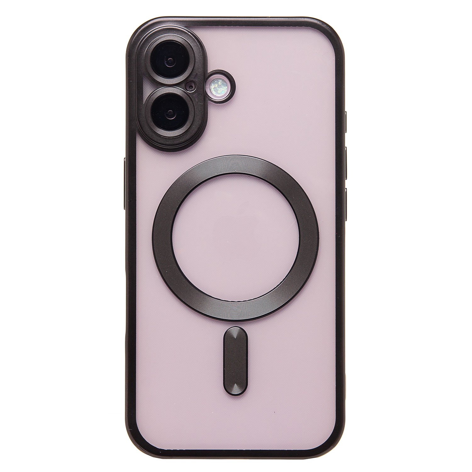 

Чехол-накладка Activ SM027 SafeMag для смартфона Apple iPhone 16, силикон, черный (235502)