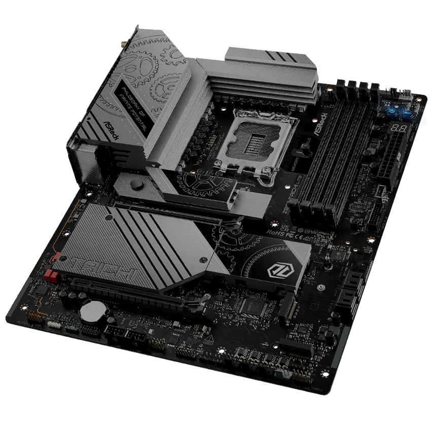 

Материнская плата ASRock Z890 TAICHI LITE, LGA1851, Intel Z890, 4xDDR5 DIMM, 2PCI-Ex16, 4SATA3, 5.1-ch, 2.5GLAN, 5GLAN, 8 USB 3.1, 5 USB 3.2, 3 USB Type-C, HDMI, Type-C DP, ATX, Retail, Z890 TAICHI LITE