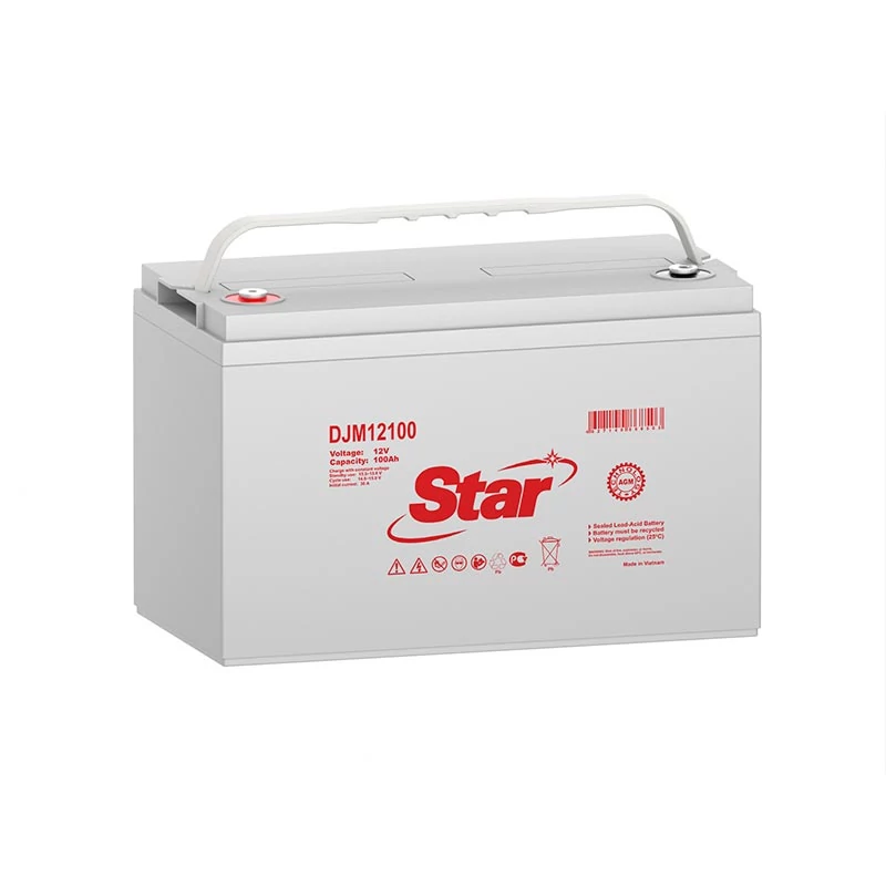 

Аккумуляторная батарея для ИБП STAR DJM12100, 12V, 100Ah, Серый, DJM12100