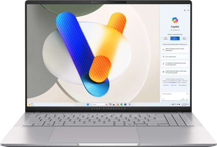 Ноутбук 16" ASUS VivoBook S 16 M5606WA-MX025, серебристый (90NB14B3-M002J0)