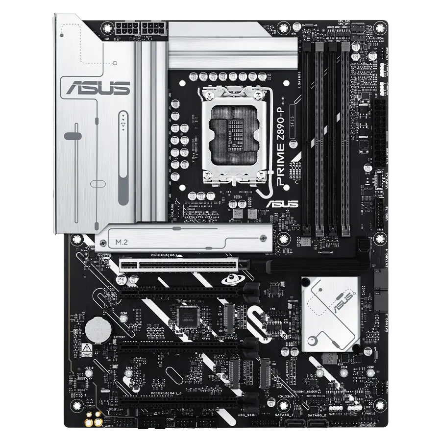 Материнская плата ASUS PRIME Z890-P, LGA1851, Intel Z890, ATX