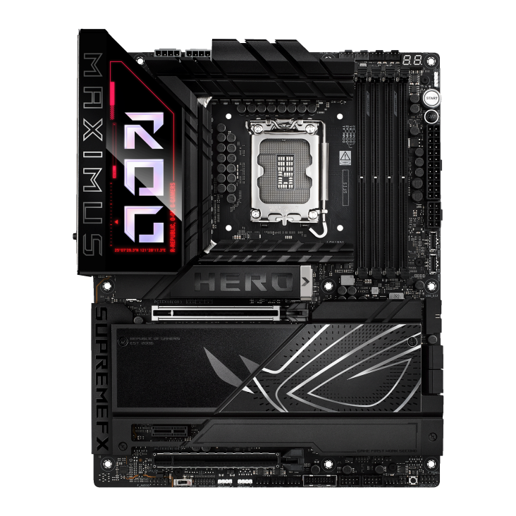 Материнская плата ASUS ROG MAXIMUS Z890 HERO, LGA1851, Intel Z890, ATX
