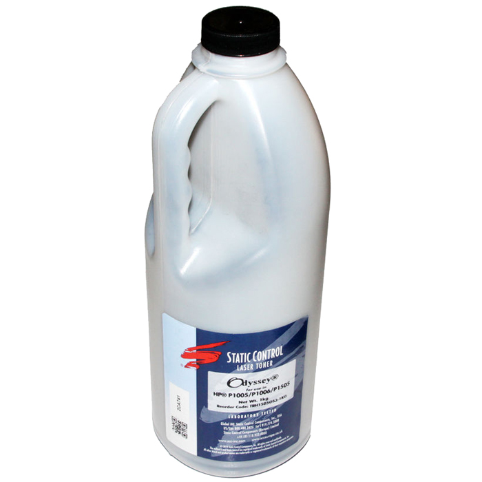 

Тонер Static Control TRH1505-1KG, бутыль 1 кг, черный, совместимый для LJ P1102 / P1102w / M1132 / M1212nf / P1560 / P1566 / P1606DN / M1536dnf / P1005 / P1006, Canon LBP3010 / LBP3100 / LBP-6000 / LBP-6000B / i-SENSYS MF3010 / MF4410 / MF4430 / MF4450 / 