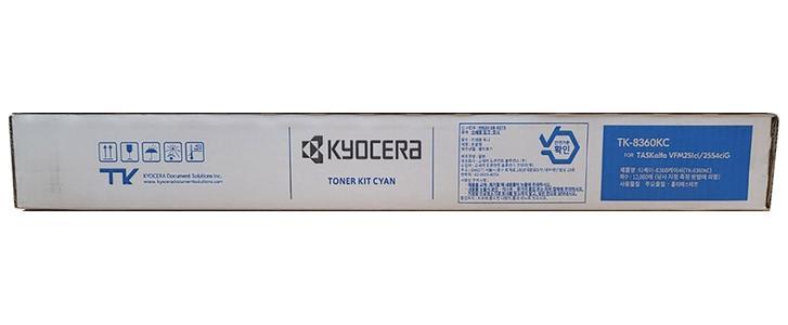 

Картридж лазерный Kyocera TK-8360C/1T02YPCAX0, голубой, 12000 страниц, оригинальный для Kyocera TASKalfa 2554ci, только китайские версии!, TK-8360C