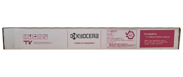 

Картридж лазерный Kyocera TK-8360M/1T02YPBAX0, пурпурный, 12000 страниц, оригинальный для Kyocera TASKalfa 2554ci, только китайские версии!, TK-8360M
