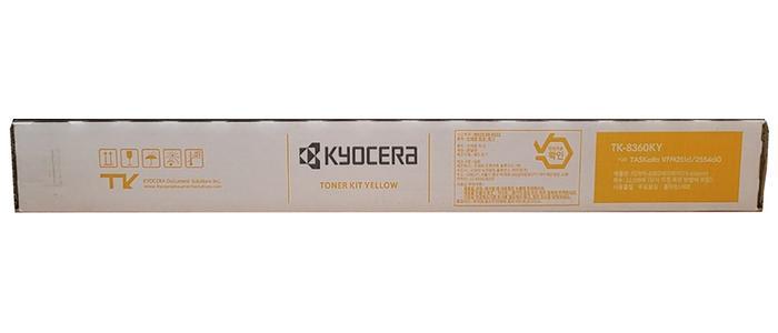 

Картридж лазерный Kyocera TK-8360Y/1T02YPAAX0, желтый, 12000 страниц, оригинальный для Kyocera TASKalfa 2554ci, только китайские версии!, TK-8360Y