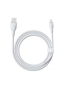 

Кабель USB-Lightning 8-pin, экранированный, быстрая зарядка, 2.4А, 20 Вт, 2 м, белый, Baseus Pudding P10355701221-01 (P10355701221-01), P10355701221-01
