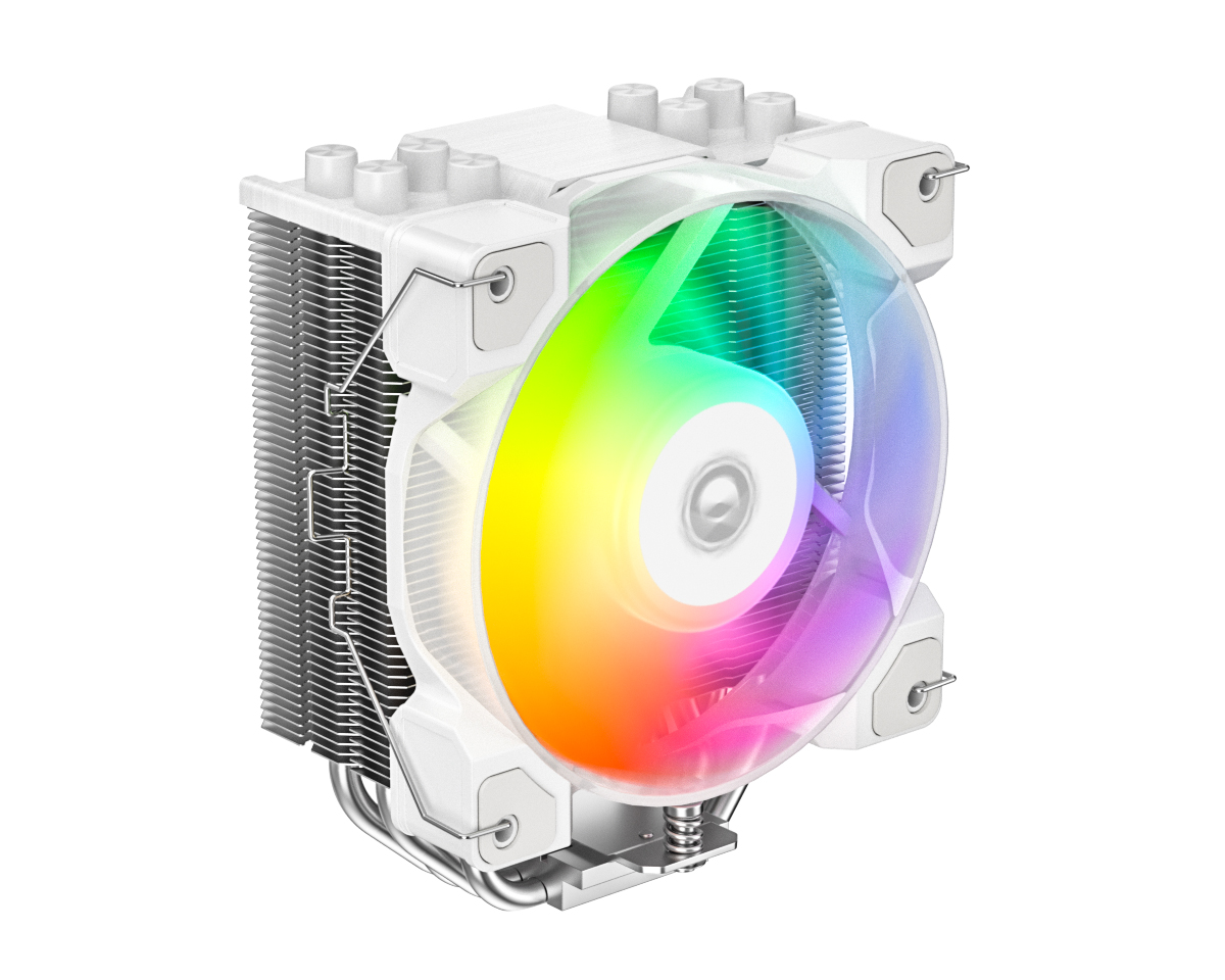 Кулер для процессора ID-COOLING SE-214-XT DF WHITE, 120 мм, 2000rpm, 180 Вт, ARGB (SE-214-XT DF WHITE)