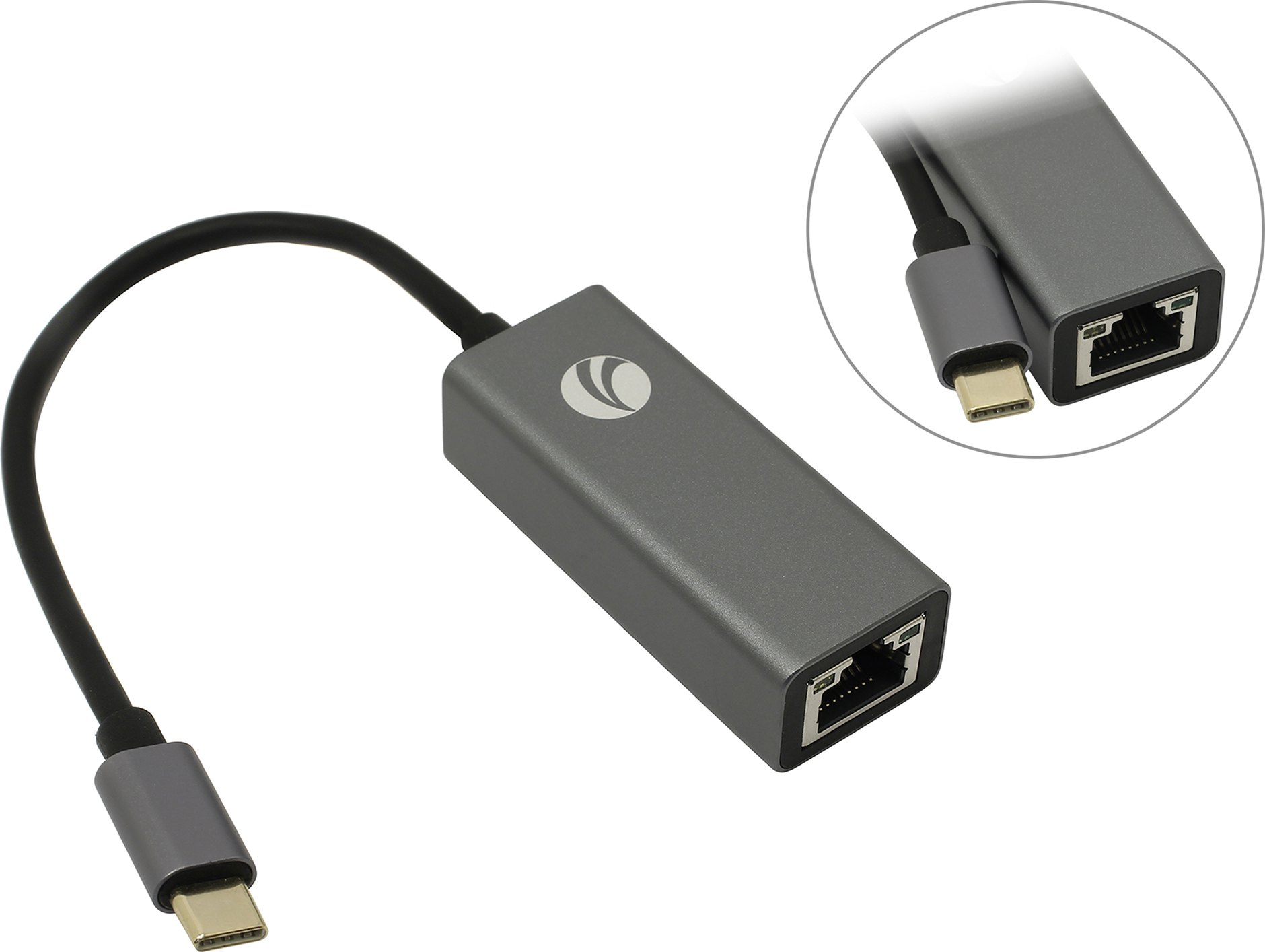 

Сетевая карта VCOM DU320M, 1xRJ-45, 1 Гбит/с, USB 3.1 Type-C, Retail (DU320M), DU320M