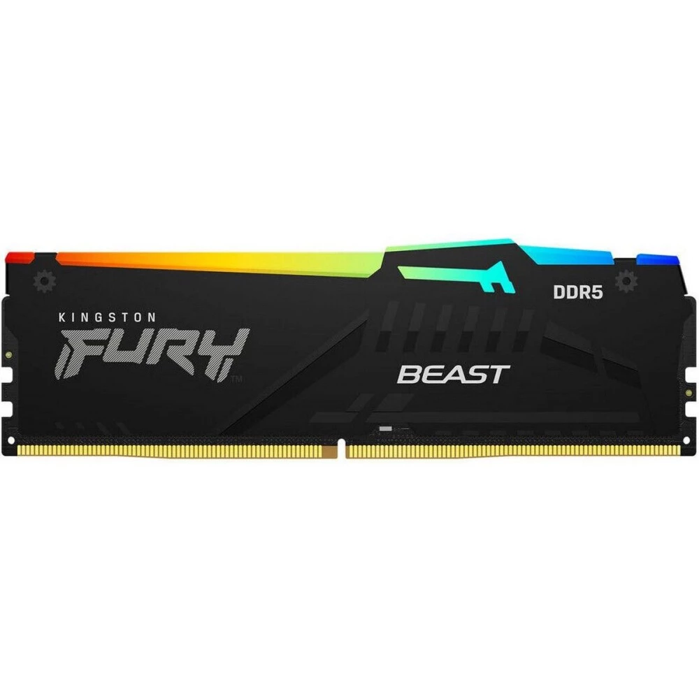 

Память DDR5 DIMM 16Gb, 6000MHz, CL36, 1.35V, Kingston FURY Beast Black RGB EXPO (KF560C36BBE2A-16) Retail, KF560C36BBE2A-16