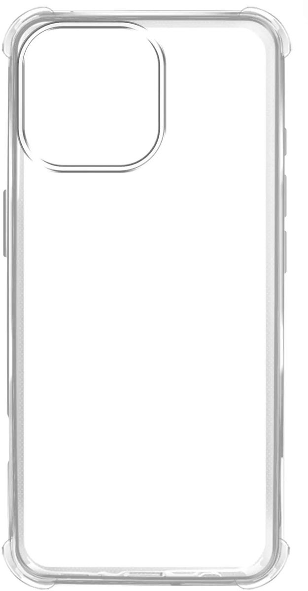 

Чехол-накладка BoraSCO для смартфона Apple iPhone 16 Pro Max, силикон, прозрачный (73524)