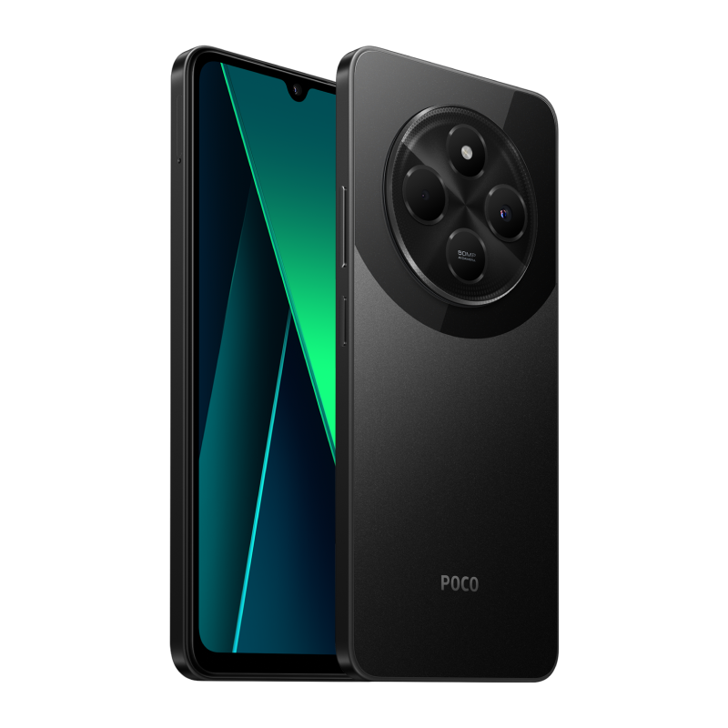 

Смартфон POCO C75, 6.88" 720x1640 IPS, MediaTek Helio G81 Ultra, 8Gb RAM, 256Gb, 3G/4G, NFC, Wi-Fi, BT, Cam, 2-Sim, 5160 мА⋅ч, USB Type-C, Android 14, черный (58879), C75