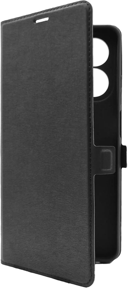 

Чехол-книжка BoraSCO для смартфона Oppo A3 5G/A3/A3X, искусственная кожа/микрофибра, черный (73734)