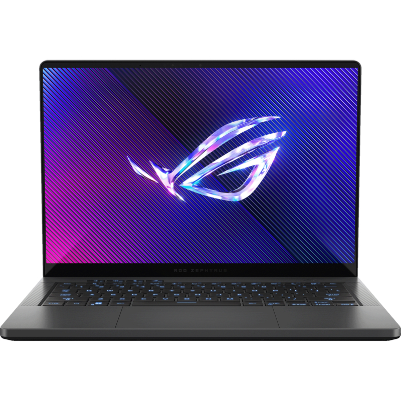 

Ноутбук ASUS ROG Zephyrus G14 GA403UV-QS186 14" OLED 2880x1800, AMD Ryzen 7 8845HS 3.8 ГГц, 16Gb RAM, 1Tb SSD, NVIDIA GeForce RTX 4060-8Gb, без OC, серый (90NR0I01-M00A00), GA403UV-QS186