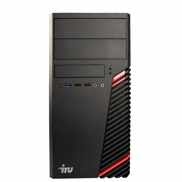 

Системный блок IRU Office 310H6S, Intel Core i5 12400 2.5 ГГц, 16Gb RAM, 256Gb SSD, Intel UHD Graphics 730, без ОС, черный (2061139), 310H6S