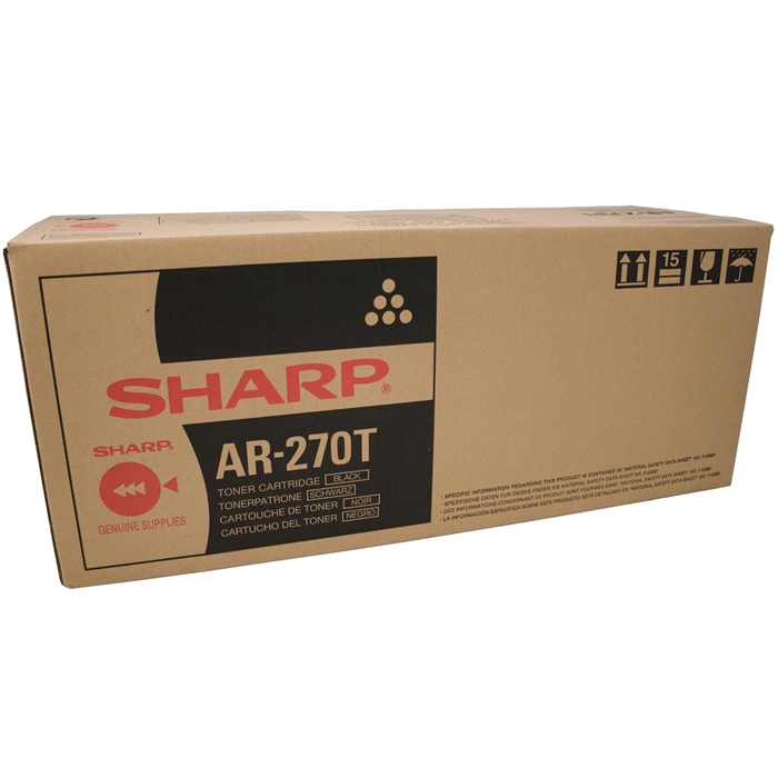 

Картридж лазерный SHARP AR270T, черный, 25000 страниц, оригинальный для AR-215/AR-235/AR-275/AR-5127, AR-M208/AR-M236/AR-M237/AR-M275/AR-M276/AR-M277/AR-N275
