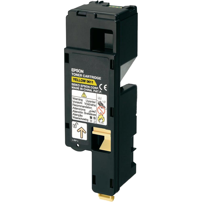 Картридж лазерный Epson 0611/C13S050611, желтый