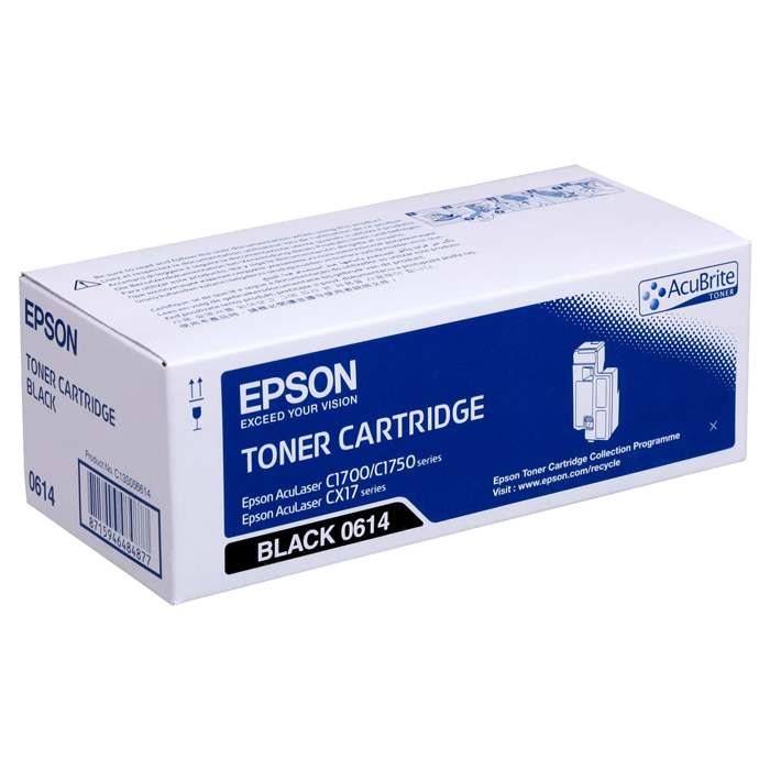 Картридж лазерный Epson 0614/C13S050614, черный