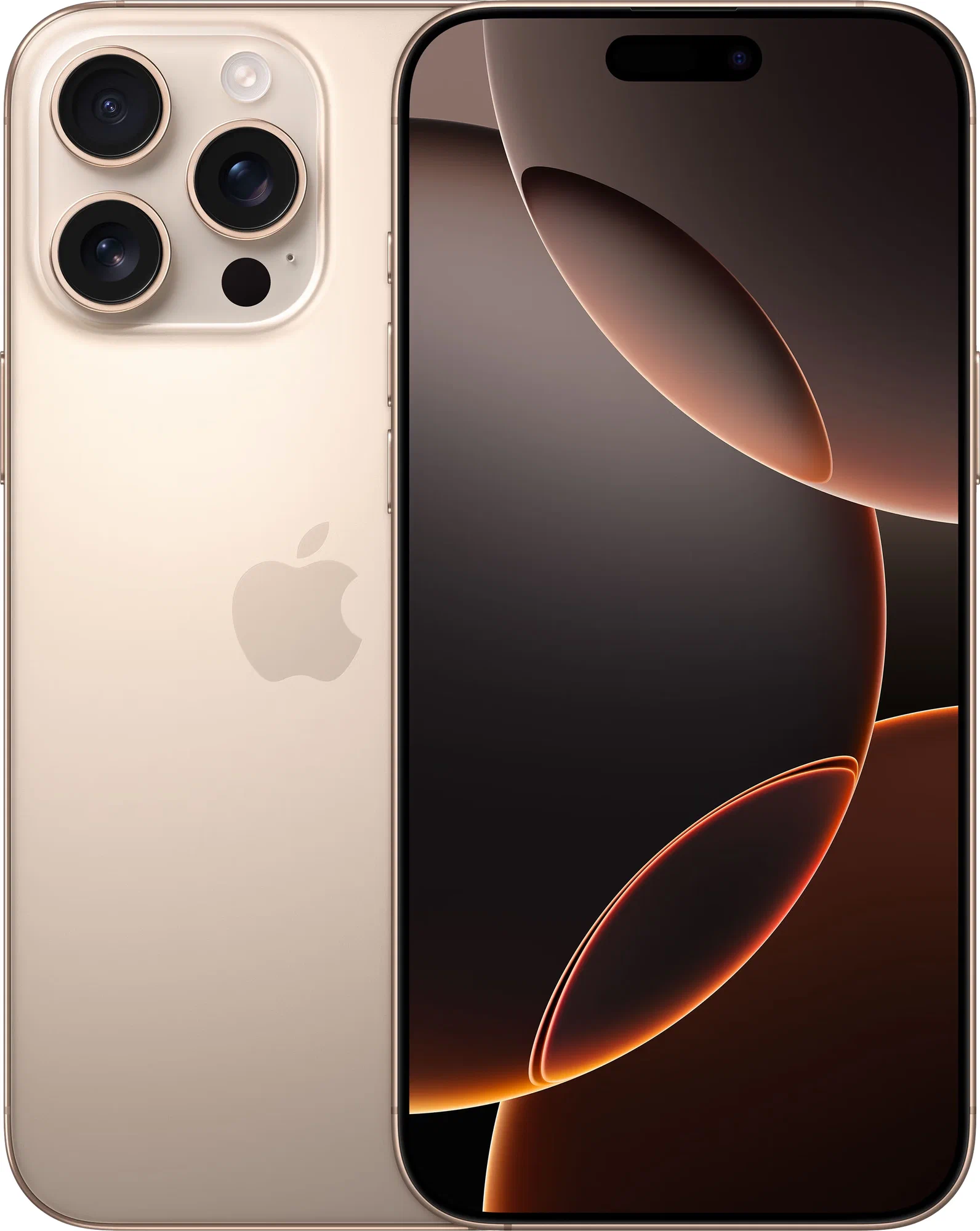 

Смартфон Apple iPhone 16 Pro Max A3295, 6.9" 2868x1320 OLED, Apple A18 Pro, 8Gb RAM, 512Gb, 3G/4G/5G, NFC, Wi-Fi, BT, 3xCam, 2-Sim (nano SIM+eSIM), USB Type-C, iOS 18, бежевый (MYWN3J/A), iPhone 16 Pro Max A3295