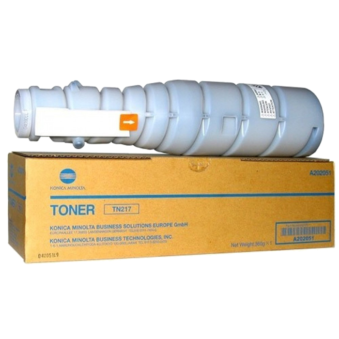 

Картридж лазерный Konica Minolta TN-217/A202051, черный, 17500 страниц, оригинальный для Konica Minolta bizhub 223/283, TN-217