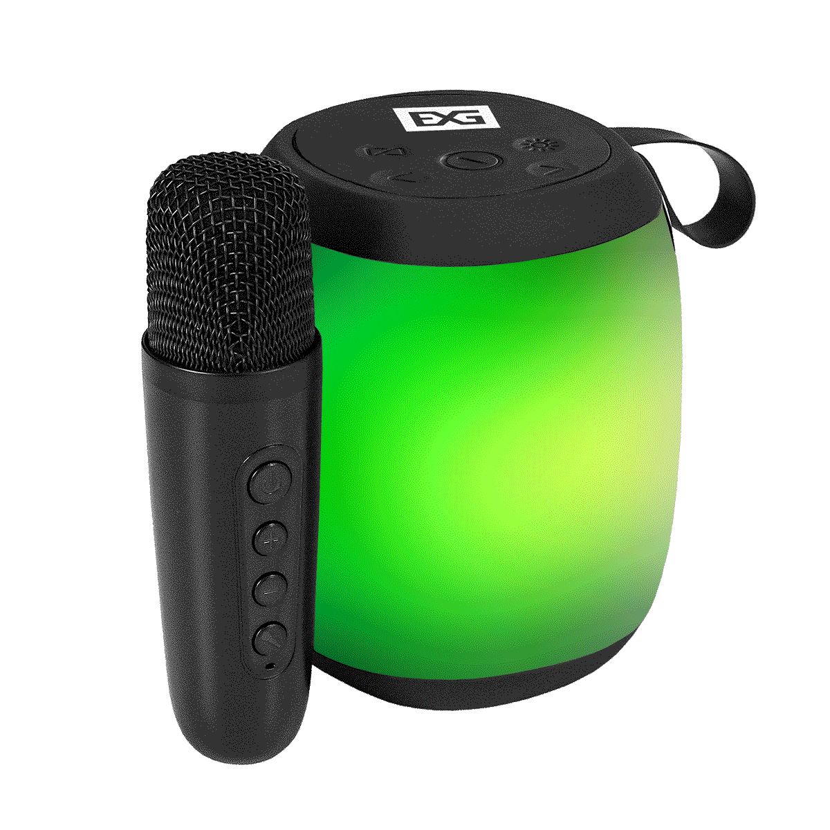 

Караоке-система ExeGate Bro 310, 10 Вт, AUX, USB, microSD, Bluetooth, подсветка, черный (EX294944RUS), Bro 310